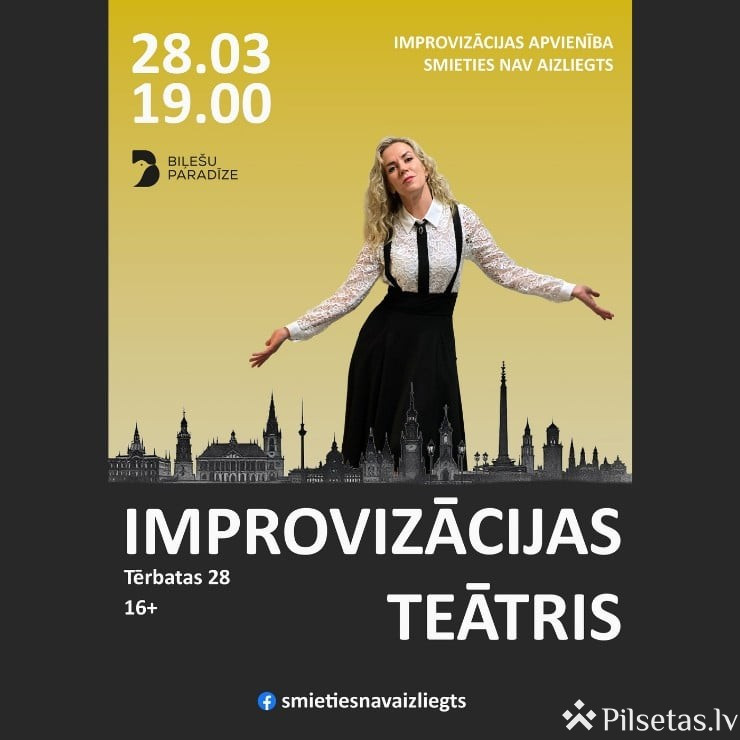 Improvizācijas teātra stāstu vakars