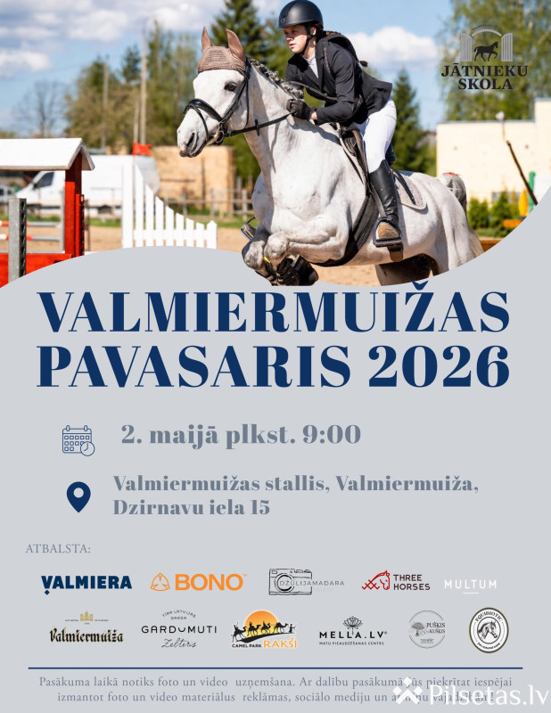 &ldquo;Valmiermuižas pavasaris 2026&rdquo;