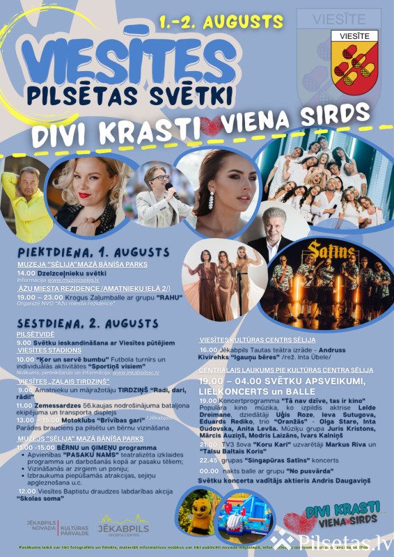 Viesītes pilsētas svētki 2025