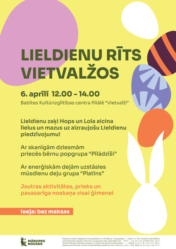 Lieldienu rīts "Vietvalžos" 2026