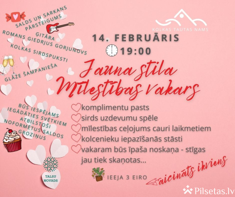 Jauna stila mīlestības vakars