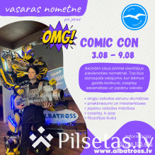 Bērnu vasaras nometne "Comic con" 2025