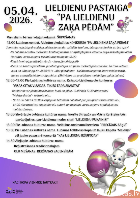 Pa Lieldienu zaķa pēdām