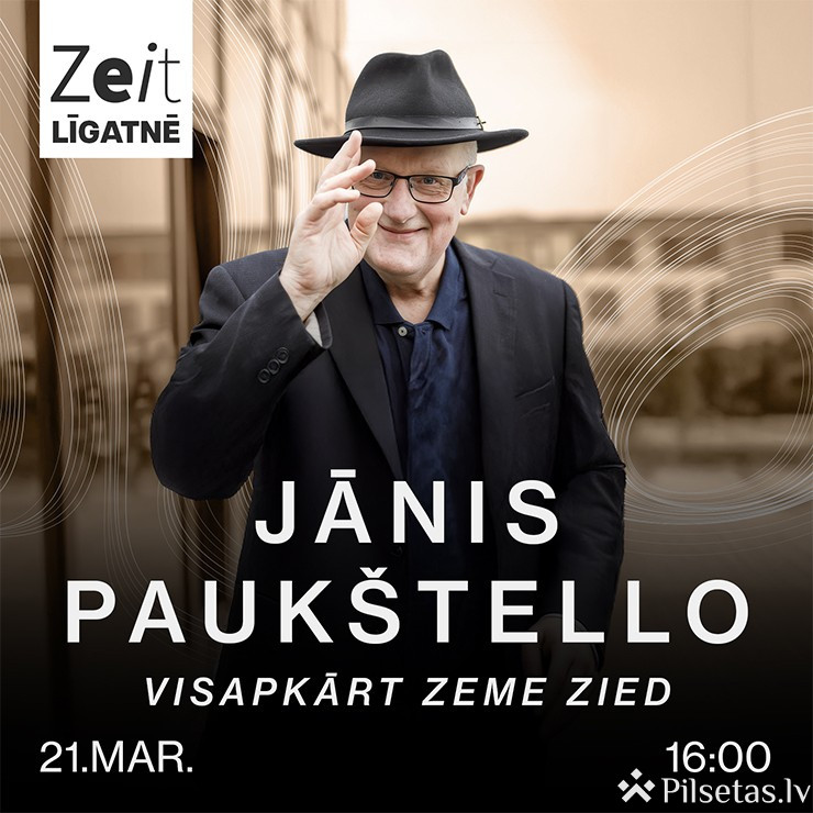 Jāņa Pauk&scaron;tello koncertu &ldquo;Visapkārt zeme zied&rdquo;