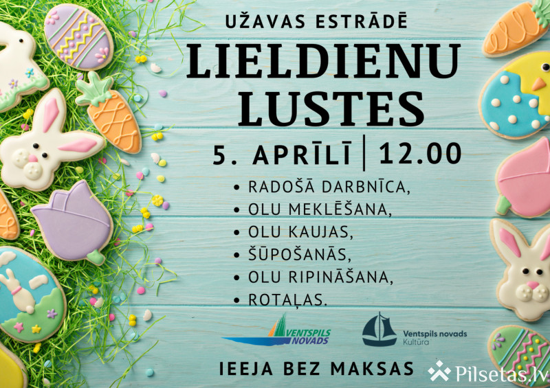 Lieldienas Užavas estrādē 2026