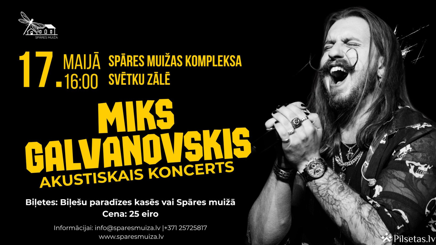 Mika Galvanovska akustiskais koncerts