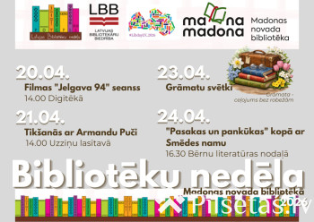 Bibliotēku nedēļa 2026