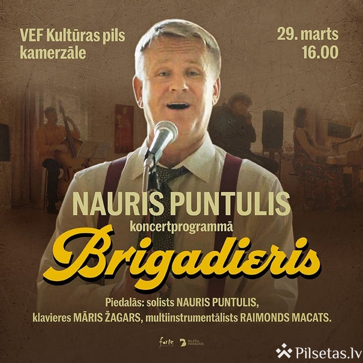 Koncertprogramma "Brigadieris"