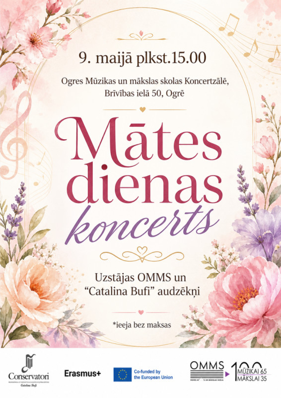Mātes dienas koncerts Ogrē