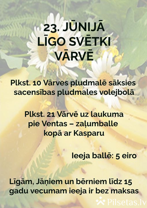 Līgo svētki Vārvē 