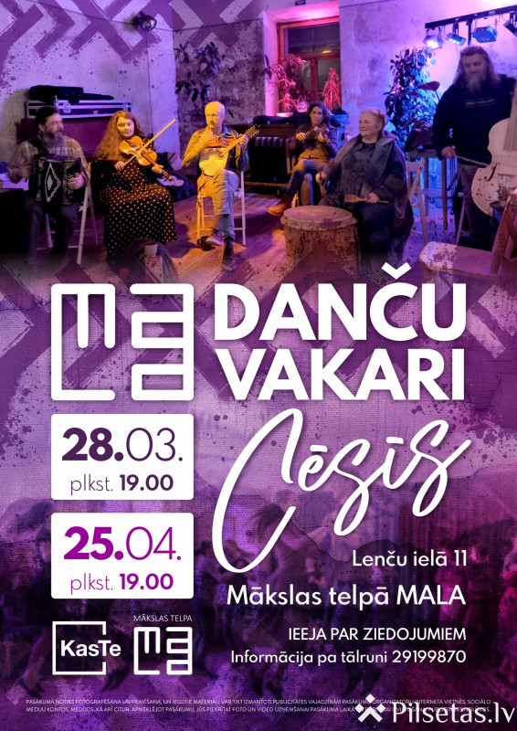 Danču vakars Cēsīs