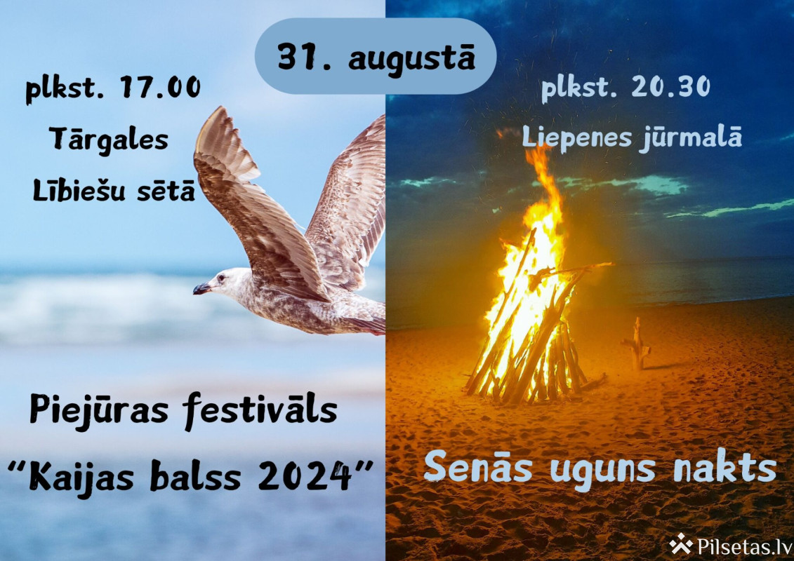 Seaside Festival “Kaija's Voice” and Ancient Fire Night 2024