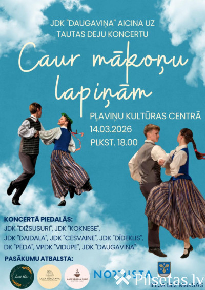 Caur mākoņu lapiņām