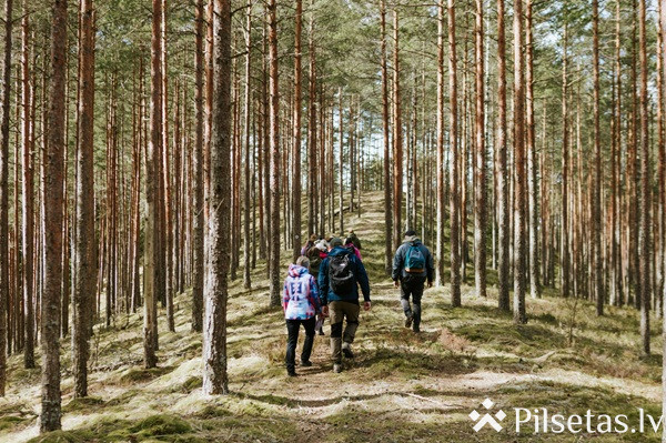 Kārtīga do&scaron;anās meža takās