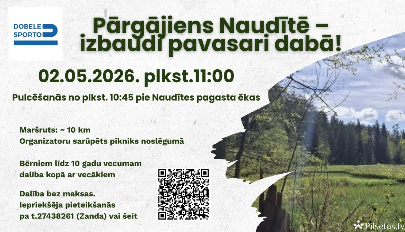 Pārgājiens Naudītē