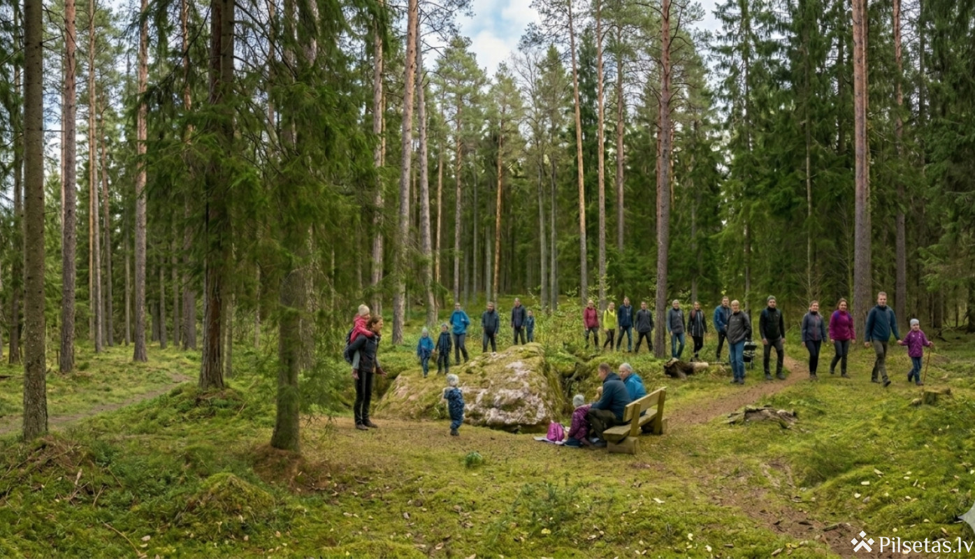 Ģimeni vienojo&scaron;s pārgājiens Smiltenes novadā 2026
