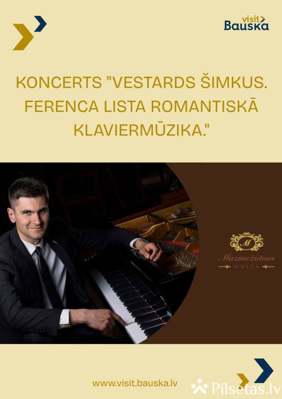  "Vestards &Scaron;imkus. Ferenca Lista romantiskā klaviermūzika."