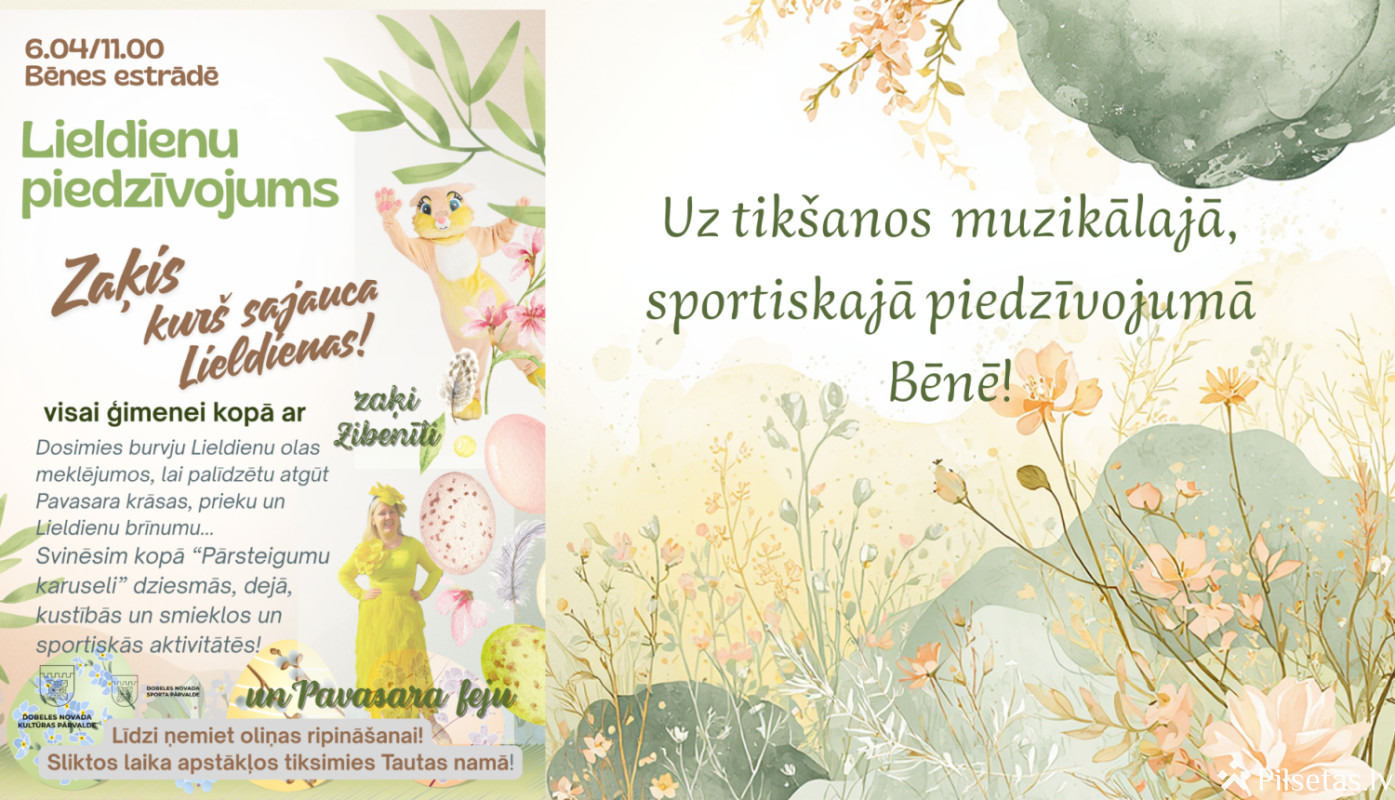 &ldquo;Zaķis, kur&scaron; sajauca Lieldienas&rdquo;