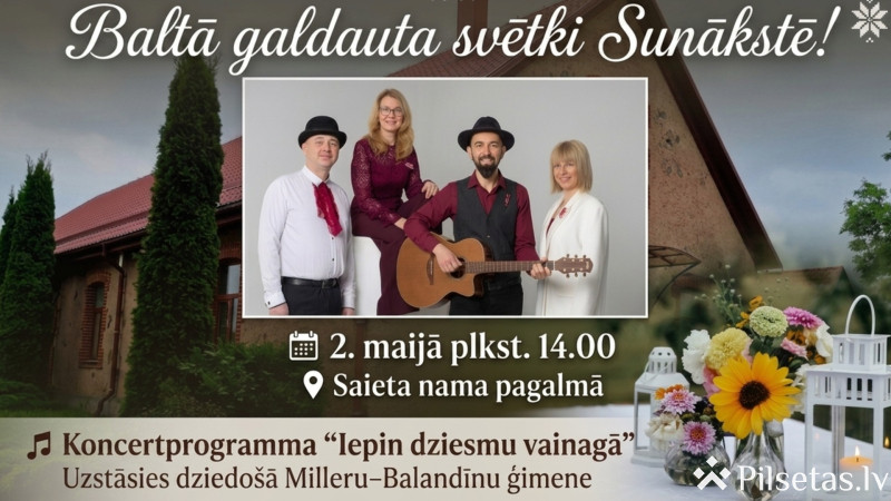 &ldquo;Baltā galdauta svētki" Sunākstē