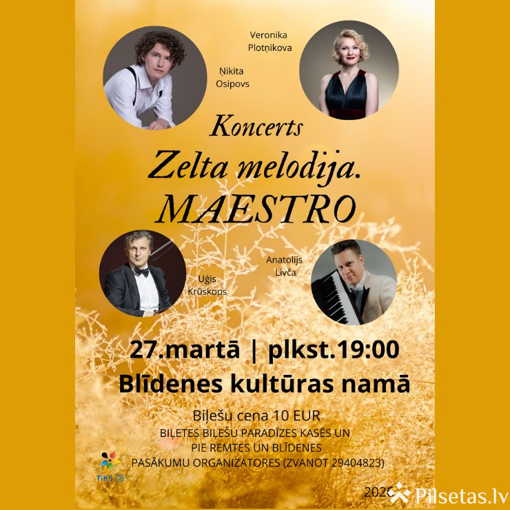 Zelta melodija. Maestro.