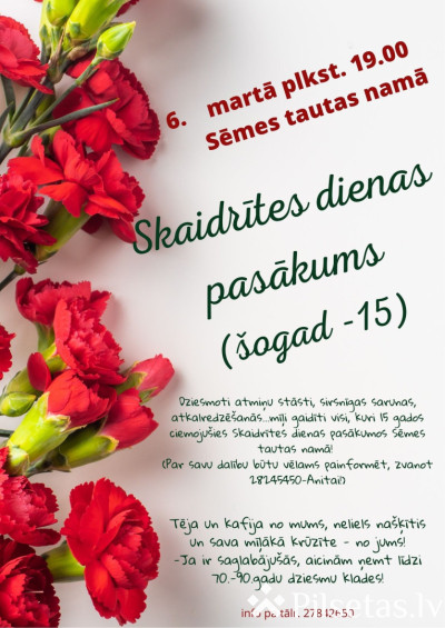 Skaidrītes dienas pasākums Sēmē