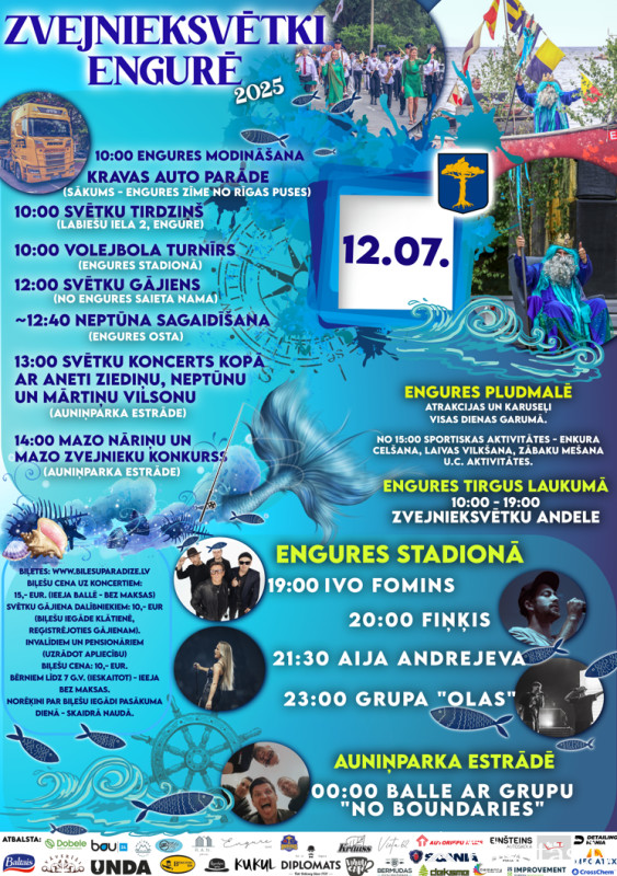 Zvejnieksvētki Engurē 2025
