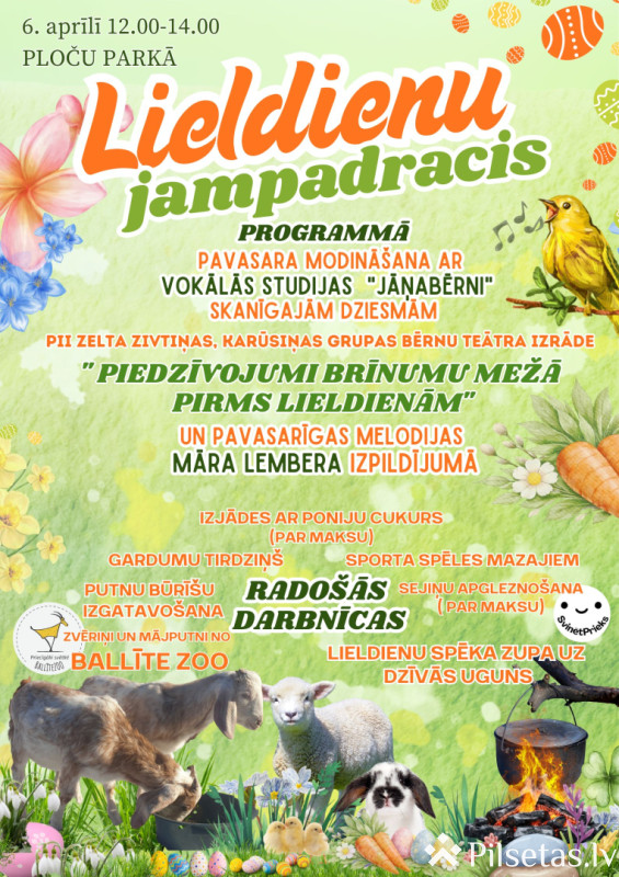 Lieldienu jampadracis Ploču parkā