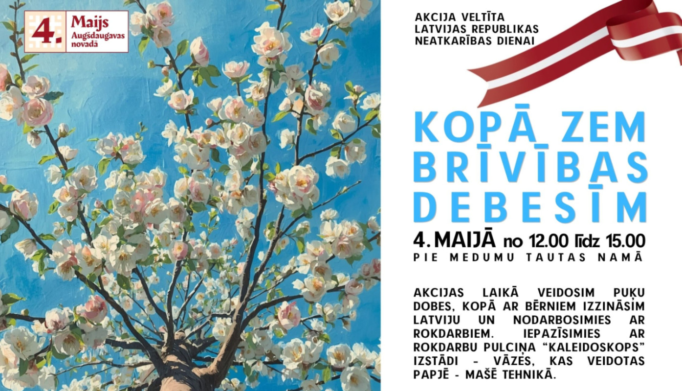 "Kopā zem brīvības debesīm"