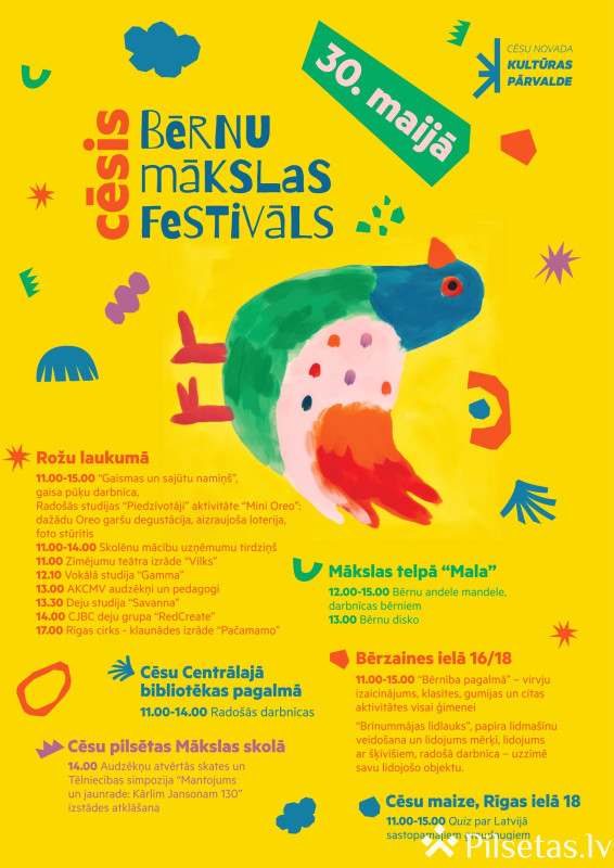 Bērnu un jaunie&scaron;u mākslas festivāls 2026