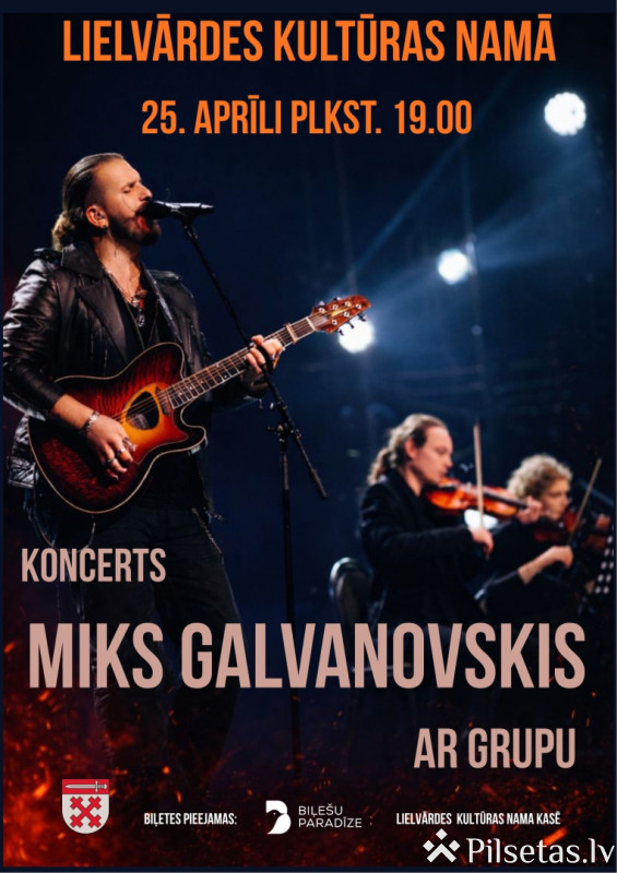 Miks Galvanovskis ar grupu Lielvārdē