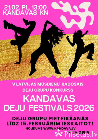 Kandavas deju festivāls 2026