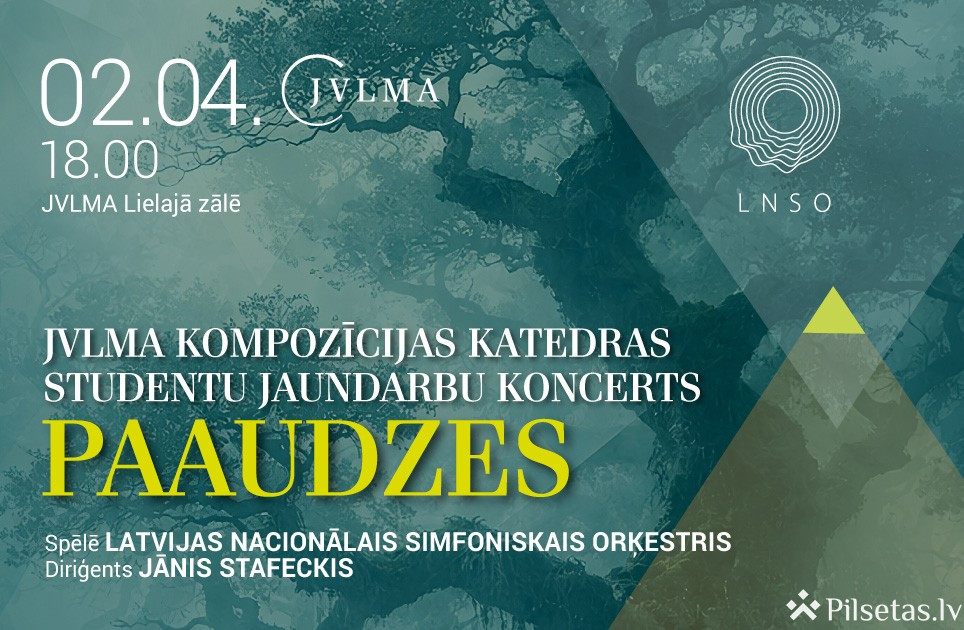 Kompozīcijas katedras studentu jaundarbu koncerts "Paaudzes".