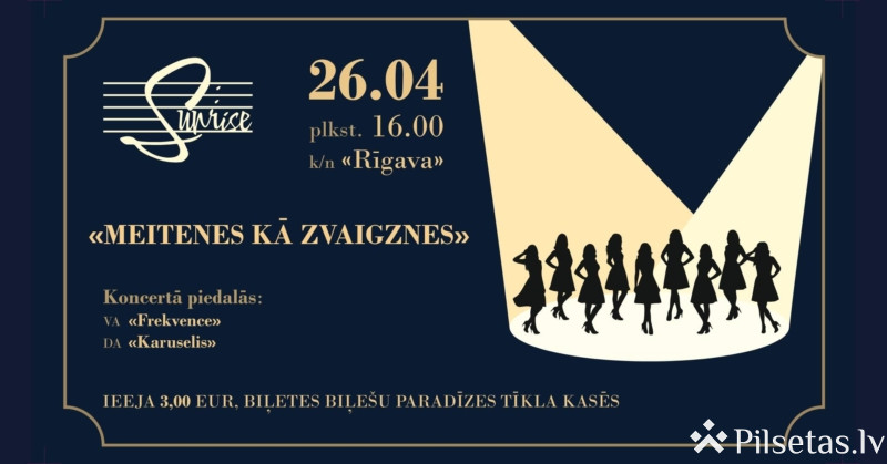 Meitenes kā zvaigznes