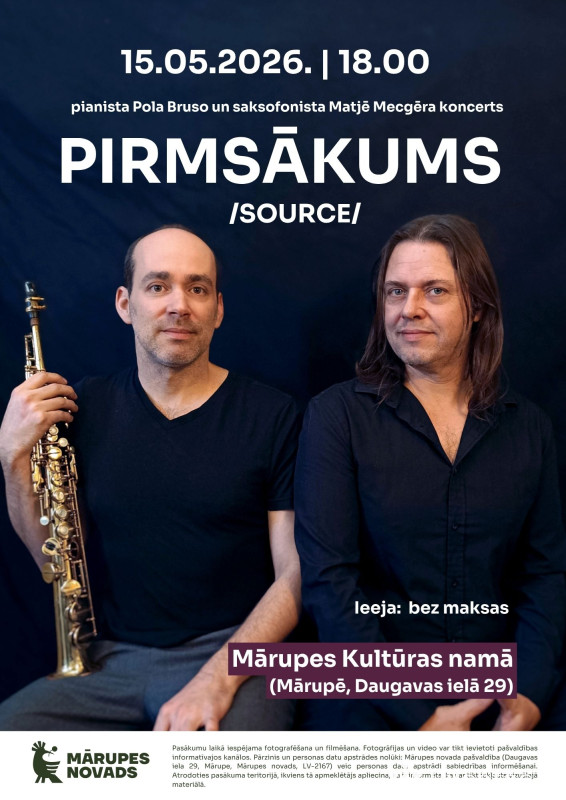Koncerts "Source" Mārupē.