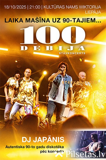  Laika mašīna uz 90-tajiem… 100Debija un DJ Japānis