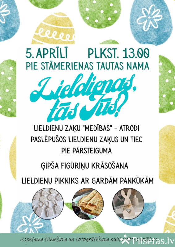 Lieldienas, tās jūs?