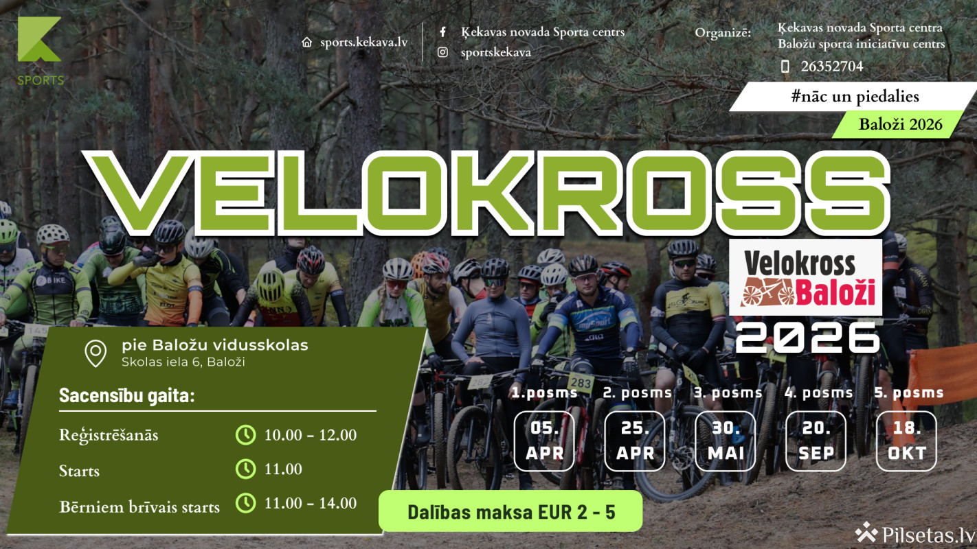 Velokross Baloži 2026