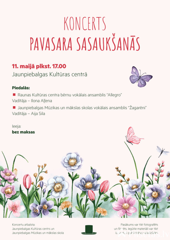 &ldquo;Pavasara sasauk&scaron;anās&rdquo;
