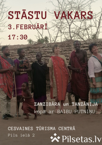 Āfrikas ceļojuma stāsts Cesvainē