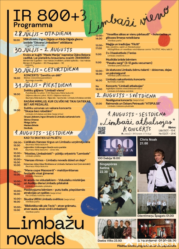 Limbažiem 800+3