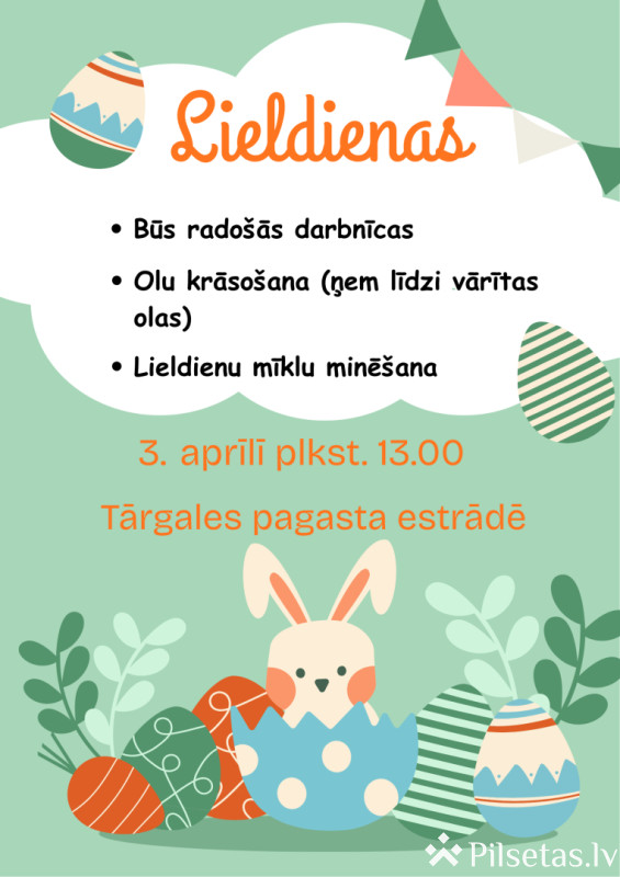 Lieldienu pasākums Tārgalē