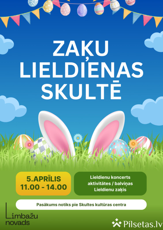 Zaķu Lieldienas Skultē!