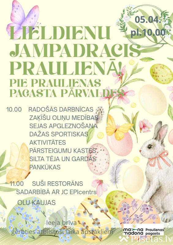 Lieldienu jampadracis Praulienā