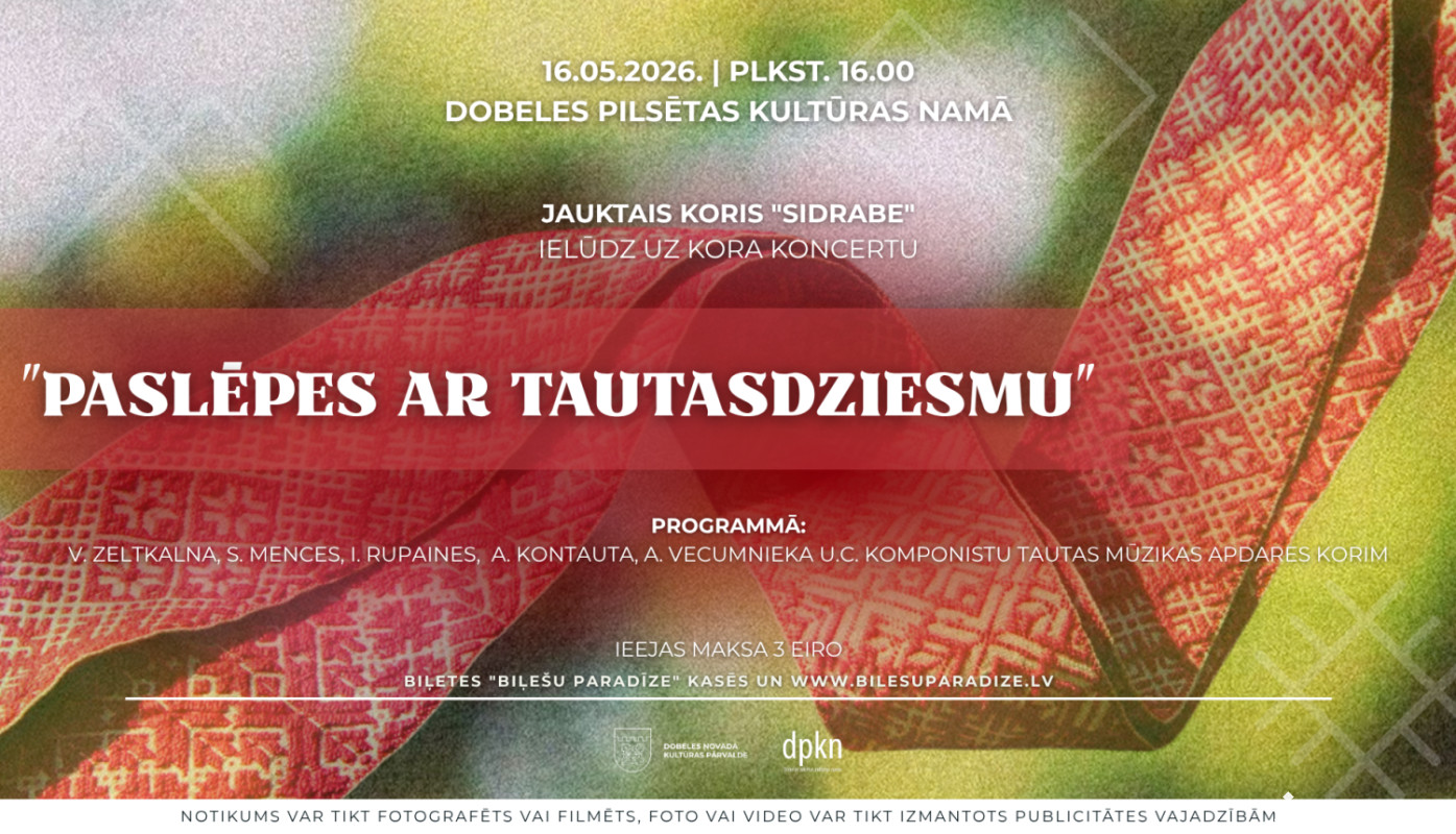 Paslēpes ar tautasdziesmu