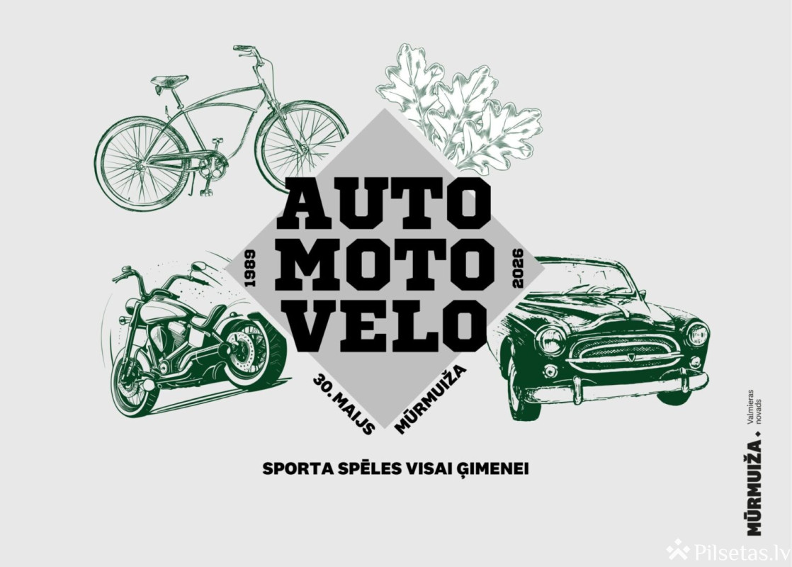 &ldquo;Auto-Moto-Velo 2026&rdquo; Mūrmuižā