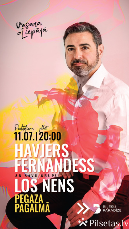 Havjers Fernandess kopā ar grupu "Los Nens"
