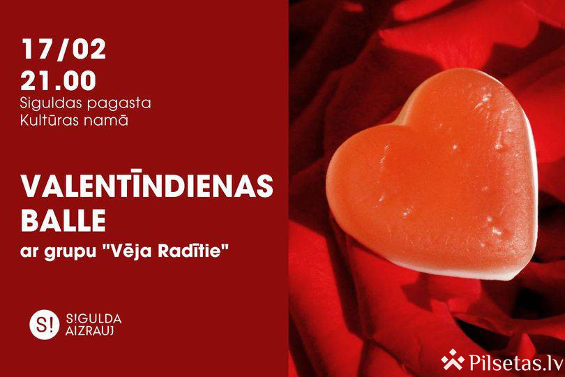 Valentīndienas balle ar grupu &ldquo;Vēja radītie&rdquo;