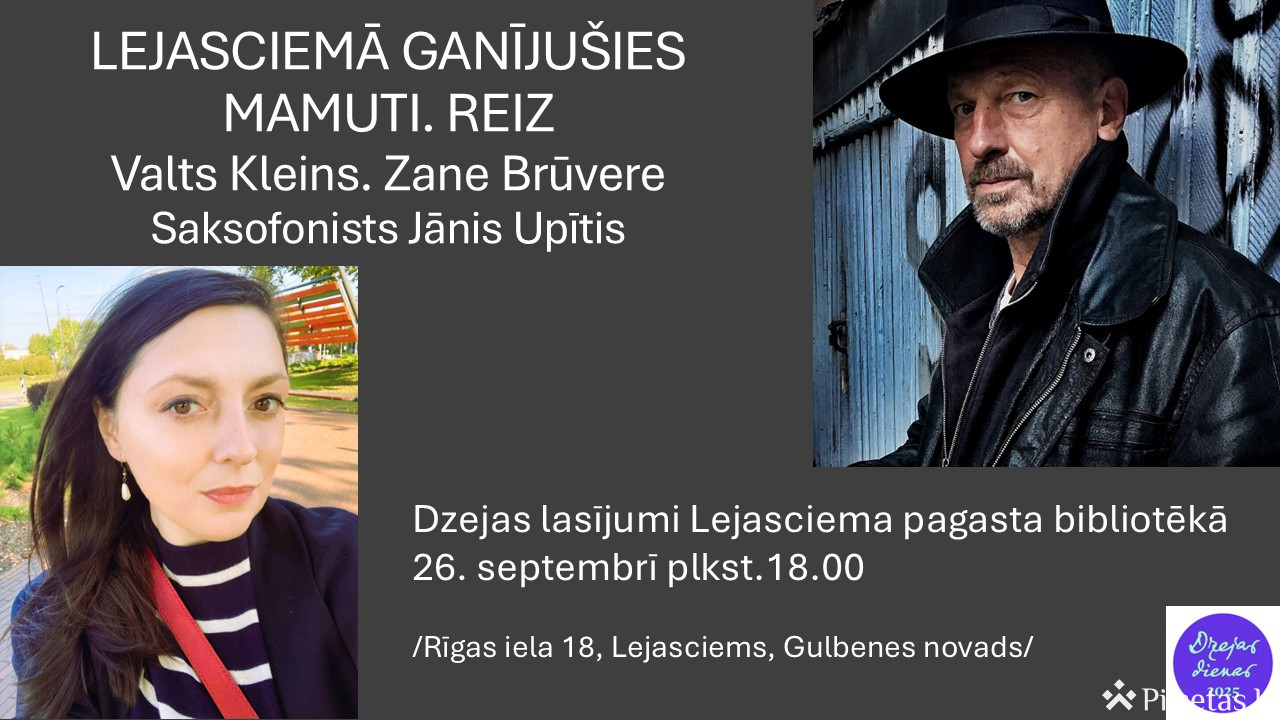 Lejasciemā ganījušies mamuti. Reiz.