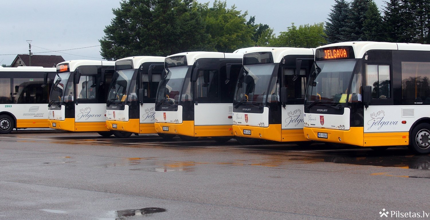 "Jelgavas autobusu parks" starp drošākajiem uzņēmumu autoparkiem