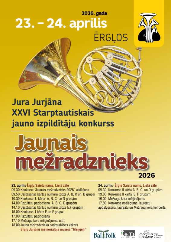 Jaunais mežradznieks 2026